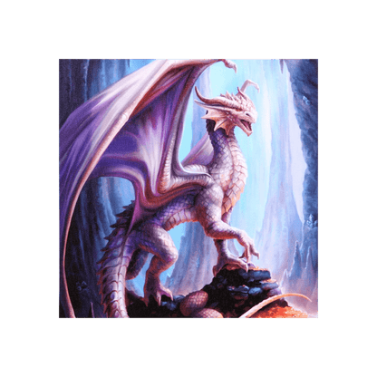 19x25cm Treasure Trove Canvas Plaque by Anne Stokes - DuvetDay.co.uk