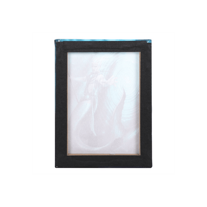 19x25cm Water Element Wizard Canvas Plaque by Anne Stokes - DuvetDay.co.uk