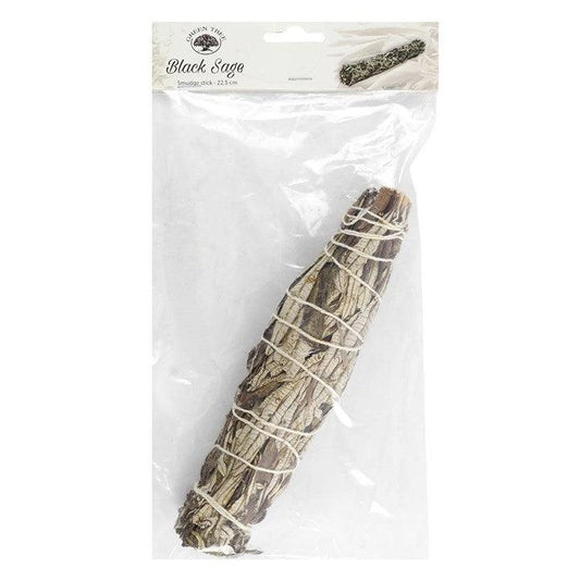 22.5cm Black Sage Smudge Stick - DuvetDay.co.uk