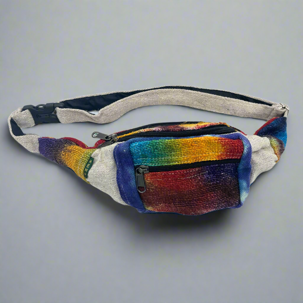 Tiedye Hemp Bum Bag