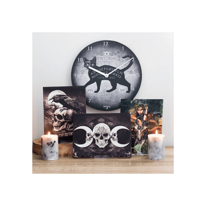 25x19cm Dark Goddess Canvas Plaque by Alchemy - DuvetDay.co.uk