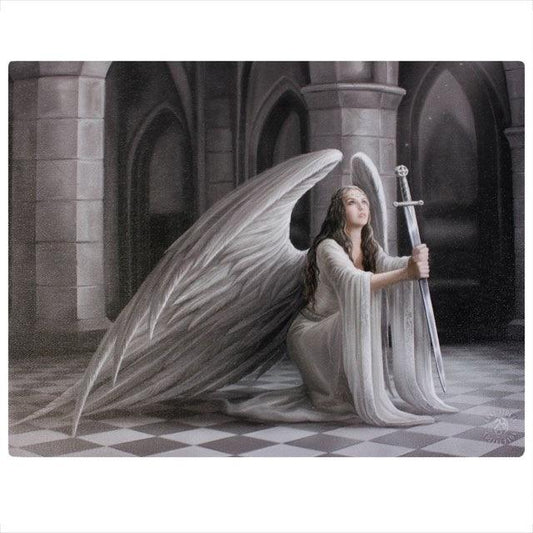 25x19cm The Blessing Canvas Plaque by Anne Stokes - DuvetDay.co.uk