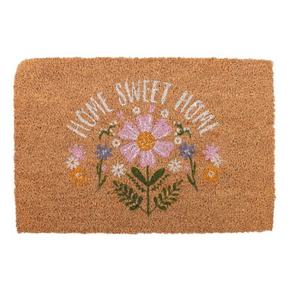 Natural Daisy Home Sweet Home Doormat