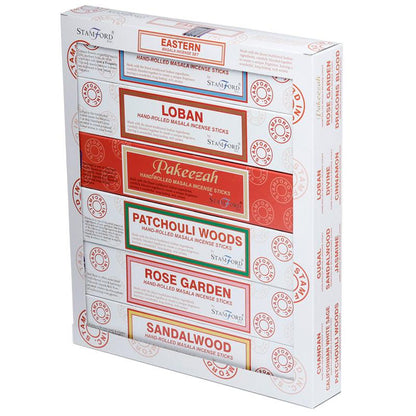 37363 Stamford Masala Incense Sticks 12 Pack Set - Eastern - DuvetDay.co.uk