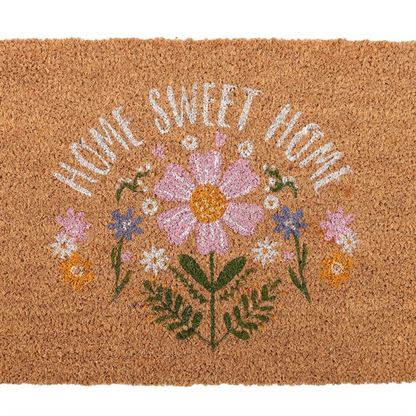 Natural Daisy Home Sweet Home Doormat