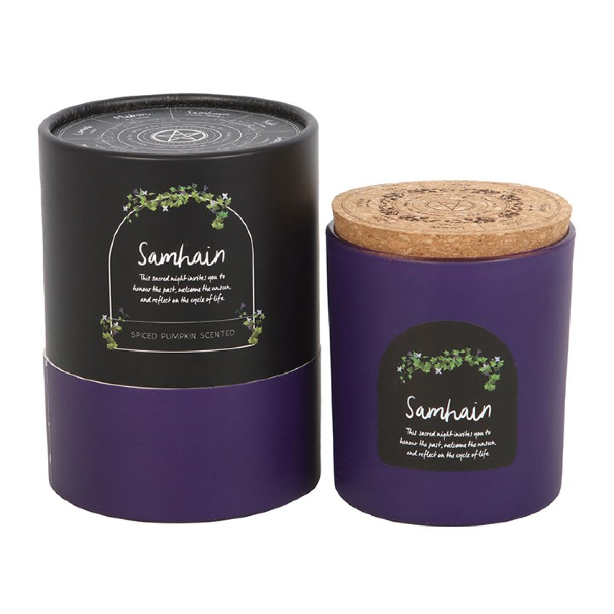 Samhain Spiced Pumpkin Wheel of the Year Candle