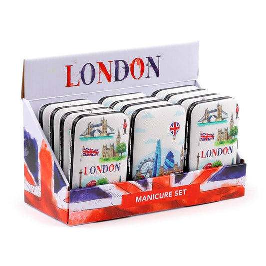5 Piece Manicure Set - London Icons/London Tour - DuvetDay.co.uk