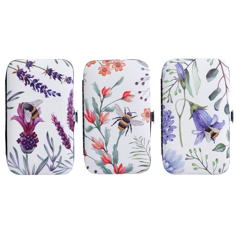 5 Piece Zip Up Shaped Manicure Set - Nectar Meadows - DuvetDay.co.uk