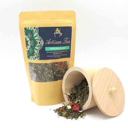 50g Green Dragon Blend Artisan Tea - DuvetDay.co.uk