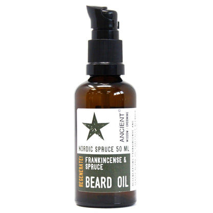50ml Beard Oil - Nordic Spruce - Regenerate! - DuvetDay.co.uk