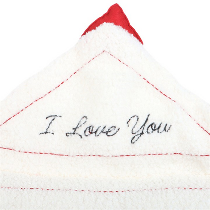 Love Letter Boucle Valentine's Day Cushion