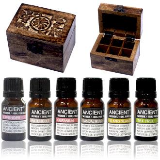 6 Essential Oil and Box Set - DuvetDay.co.uk