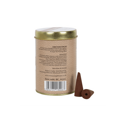 6 Tins of Elements Dragon's Blood Jumbo Backflow Cones - DuvetDay.co.uk