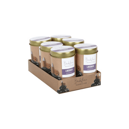 6 Tins of Elements Lavender Jumbo Backflow Cones - DuvetDay.co.uk