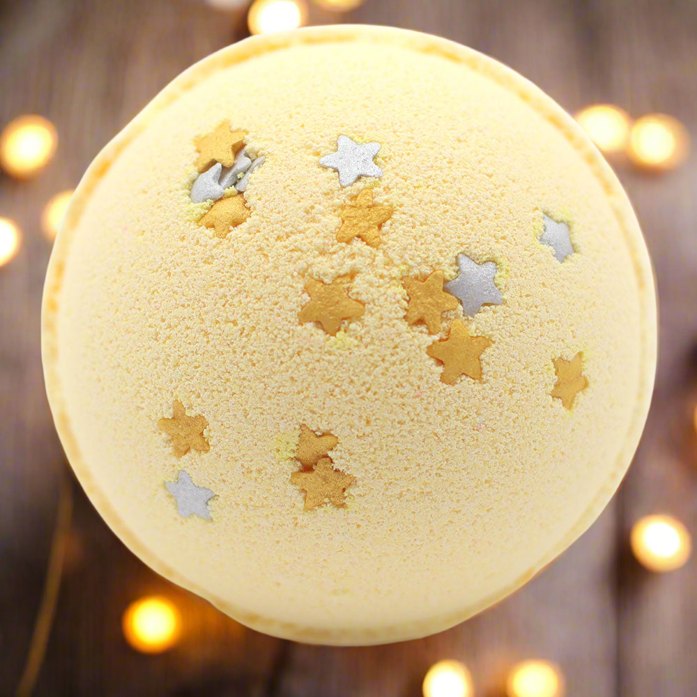 Christmas Star Bath Bomb - Marzipan