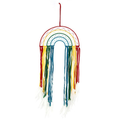90cm Rainbow Arc Dreamcatcher - DuvetDay.co.uk