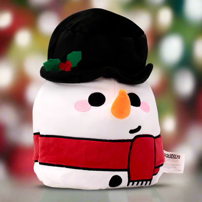 Squidglys Plush Toy - Cole the Snowman Christmas Festive Friends