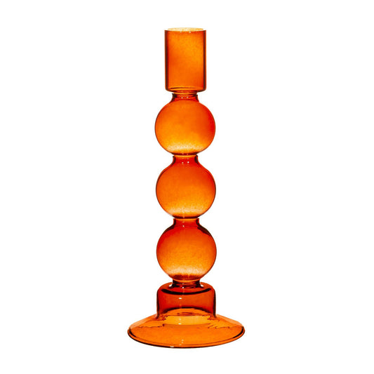 Bubble Candleholder Red