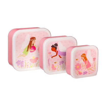Fairy Lunch Boxes - Set of 3