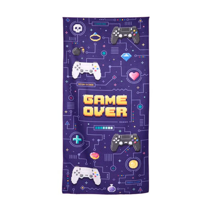 Microfibre Beach Towel - Game Over