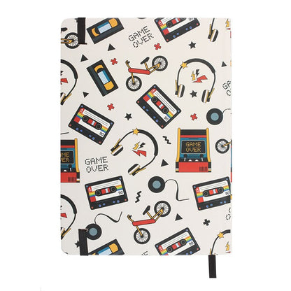 Retro 80s Print A5 Notebook
