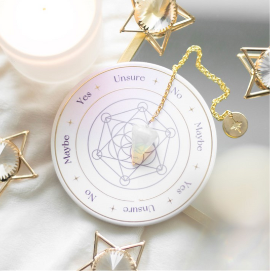 Opalite Pendulum Divination Kit - DuvetDay.co.uk