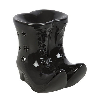 Black Witch Boots Oil Burner