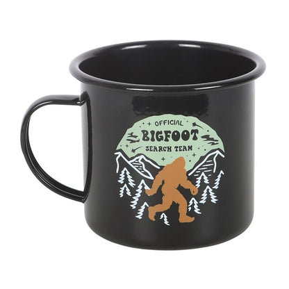 Bigfoot Search Team Enamel Mug
