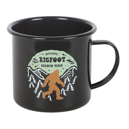 Bigfoot Search Team Enamel Mug