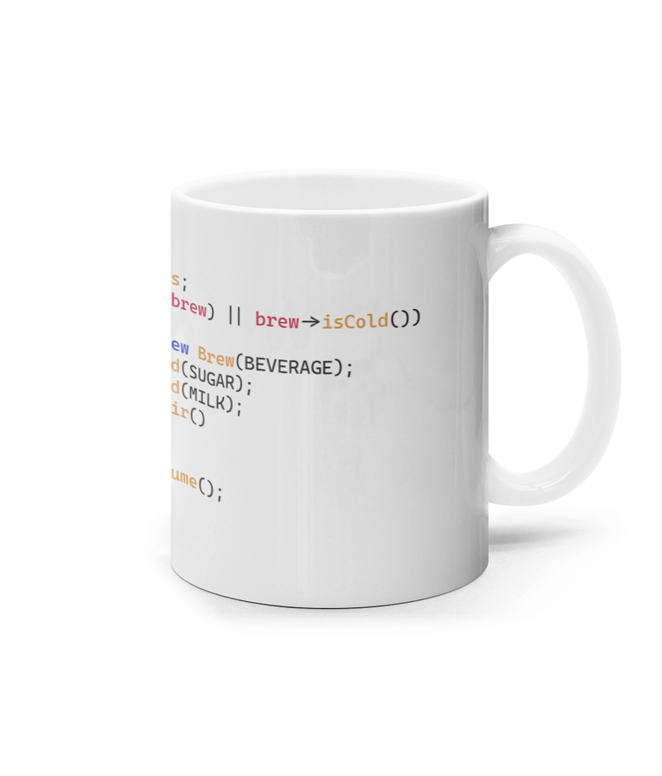 Coder Programmer Coffee Mug. Gift for developer or software engineer