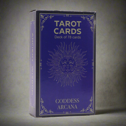 Tarot Cards with Guide Book - Goddess Arcana