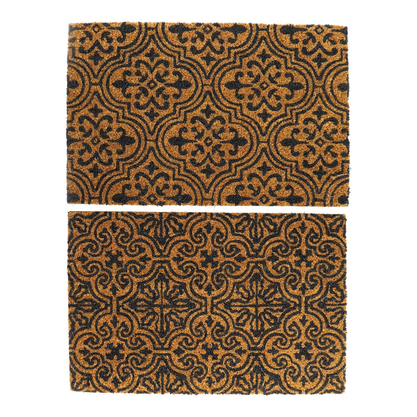 Coir Doormat Serenity Tile Design 40x60cm