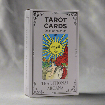 Tarot Cards with Guide Book - Traditional Arcana