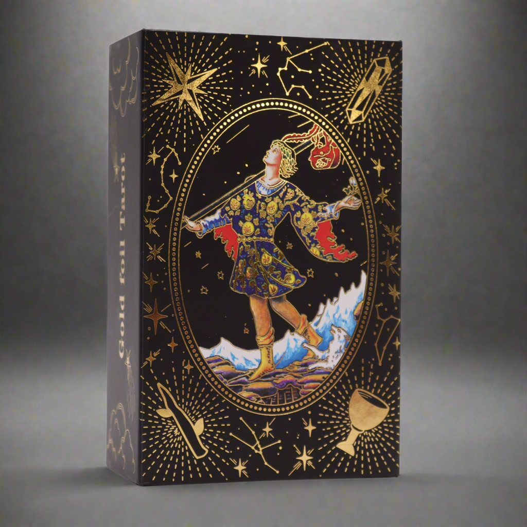 Gold Foil Tarot - Let the Magic Begin - Gift Box
