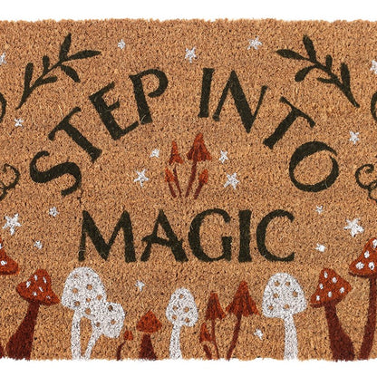Natural Step Into Magic Doormat