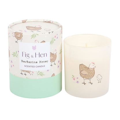 Mother Hen Nectarine Honey Candle