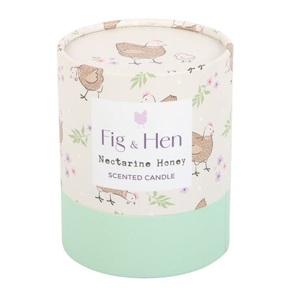 Mother Hen Nectarine Honey Candle
