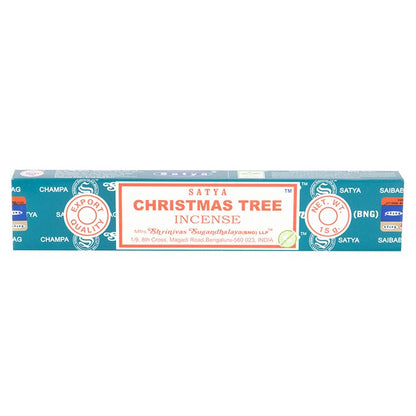 Set of 12 Christmas Tree Incense Sticks by Satya (12/50)