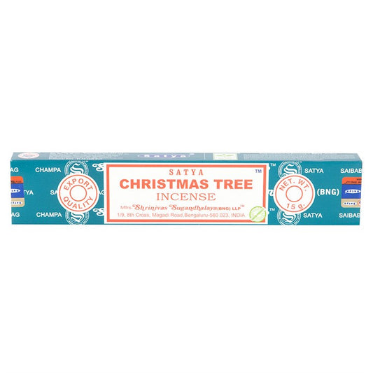 Set of 12 Christmas Tree Incense Sticks by Satya (12/50)