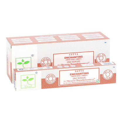 Set of 6 Earth Satya Enchanting Incense (12/50)