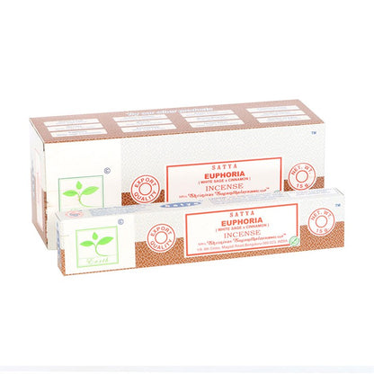 Set of 6 Earth Satya Euphoria Incense (12/50)