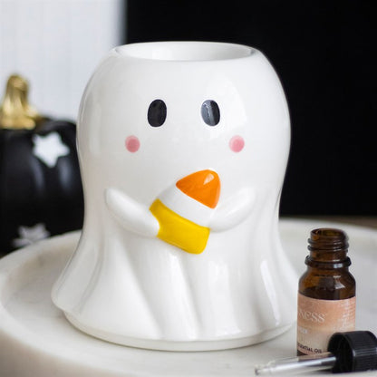 Candy Corn Ghost Oil Burner and Wax Warmer
