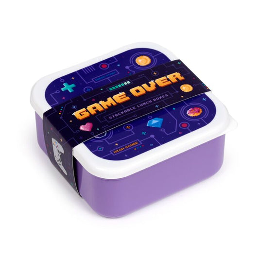 Lunch Boxes Set of 3 (M/L/XL) - Game Over