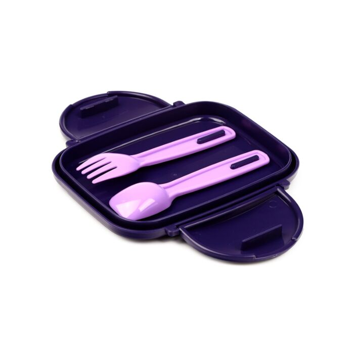 Bento Clip Lock Lunch Box with Cutlery - Game Over