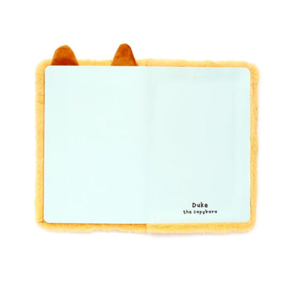 Plush A5 Notebook with Pouch & Mini Notebook - Capybara