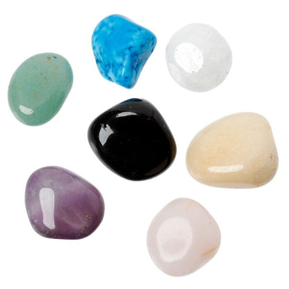 Gemstone Necklace Kit with Assorted Stones