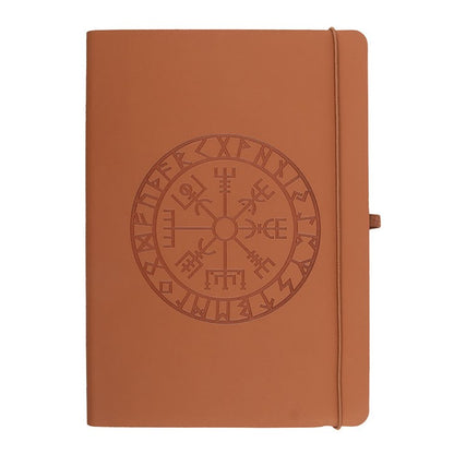 Viking Compass A5 Faux Leather Journal with Pen