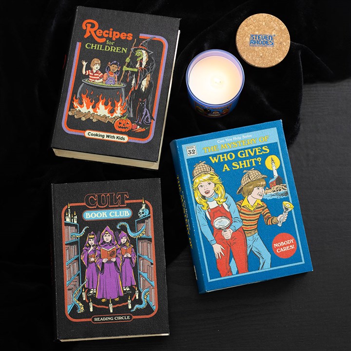 Recipes for Children Book Shaped Storage Box by Steven Rhodes