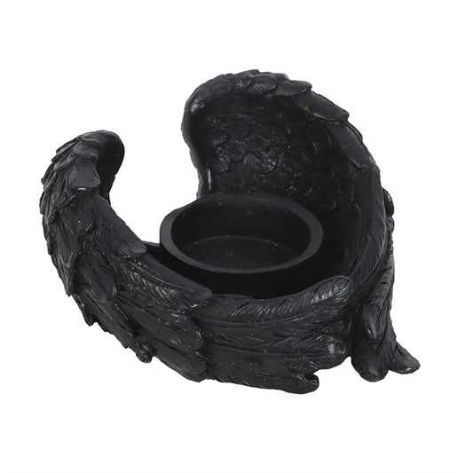 Raven Wings Tealight Candle Holder