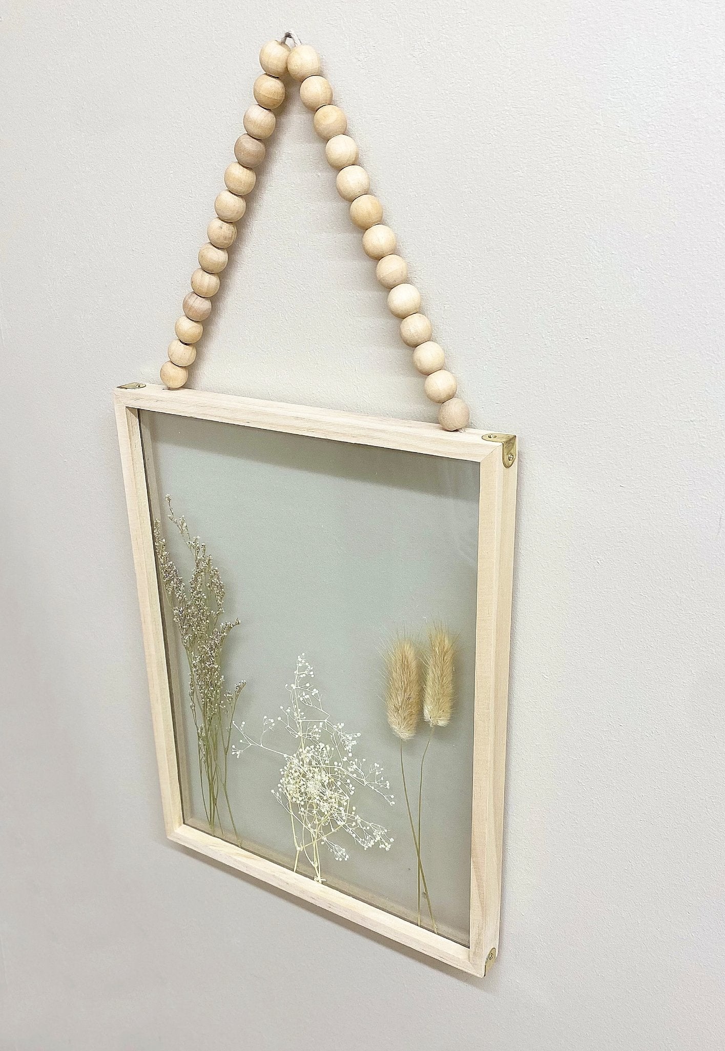 Dried Wildflower Wall Hanging Picture